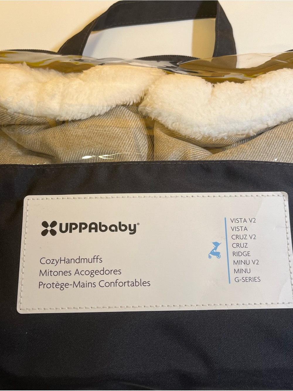 Uppababy Cozy Handmuffs in grey